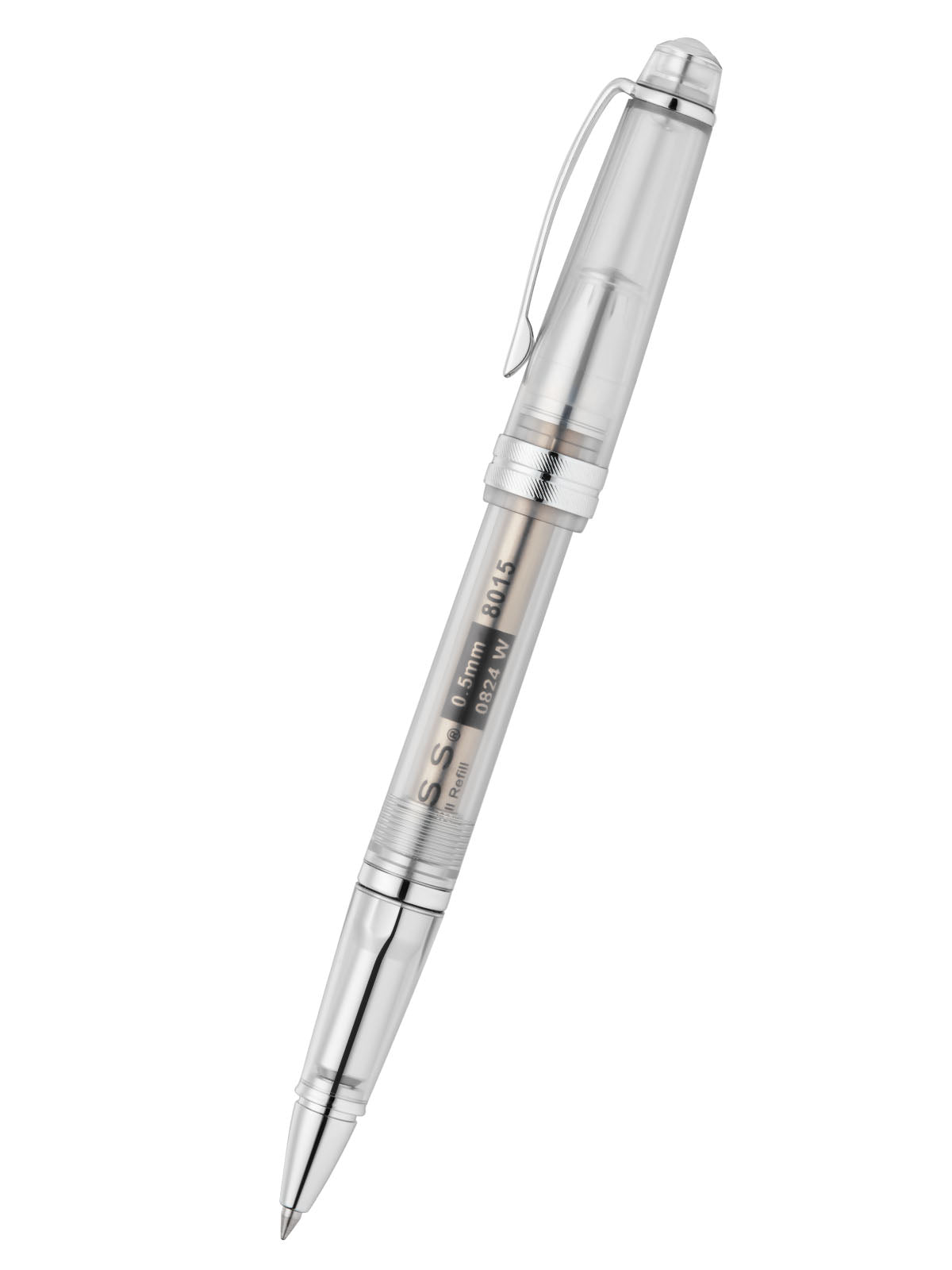 Bailey Light™ Translucent Clear Resin Rollerball Pen