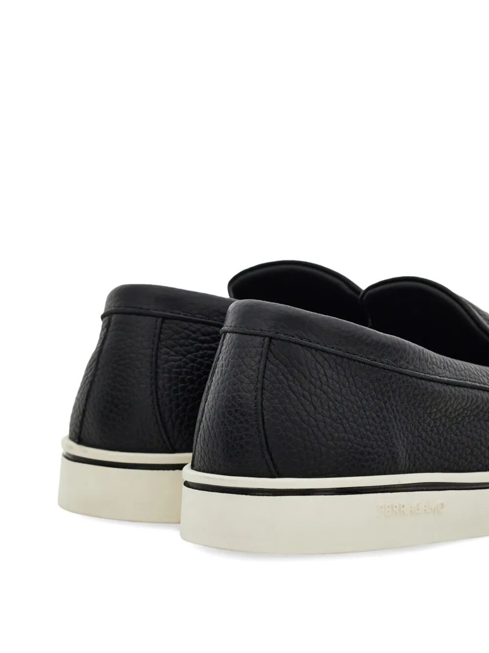 Ferragamo Men's Leather Moccasin Loafers