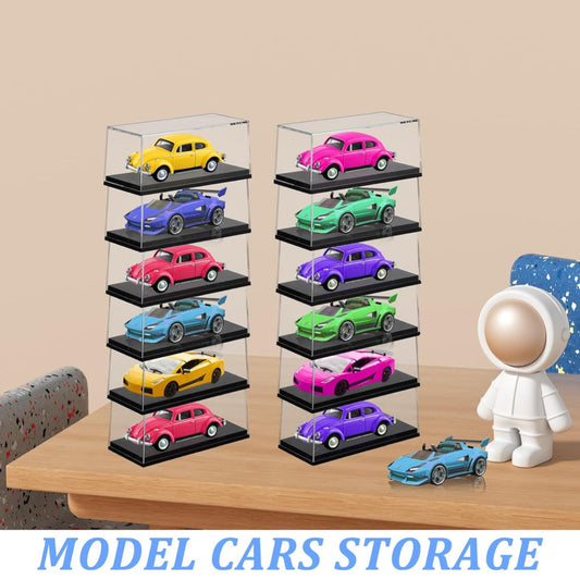 Clear Model Car Case Display Organizer Storage for 1/64 — photo 2 of 5