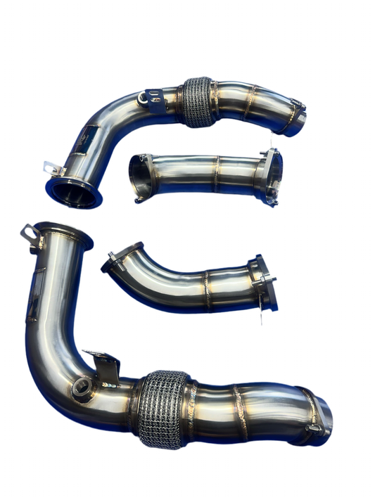 IRL F95 F96 X5M X6M Downpipes — photo 2 of 5