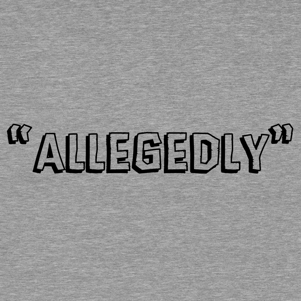 Allegedly - Safety Yellow T-Shirt — photo 3 of 3
