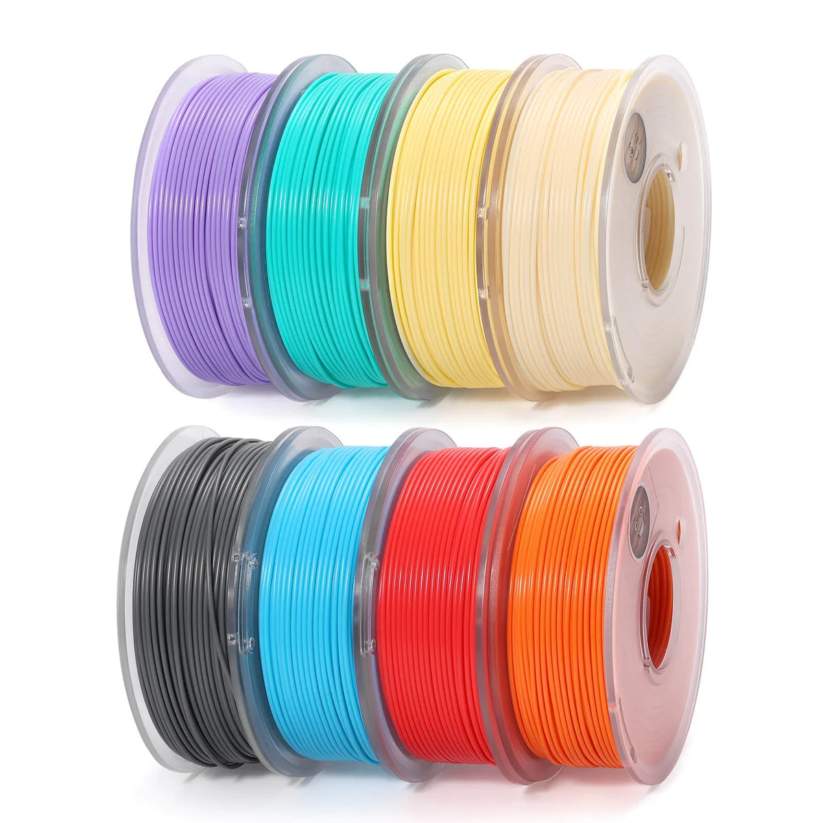 PLA Filament 1.75mm, Planet Explorer 8-Color Mini Spool Bundle, 250g Each, High-Speed PLA, +/-0.02mm Accuracy, Easy-to-Print, Compatible with Most FDM 3D Printers — photo 8 of 8