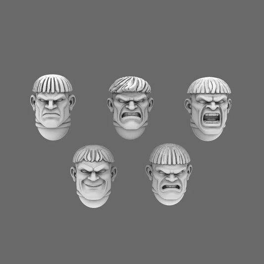 Arthurian Knights V10 Squire Heads — photo 2 of 4
