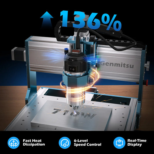 3030-PROVer Ultra Desktop CNC Router for High Precision Metalworking, with Linear Guide & Ball Screw Motion — photo 2 of 10