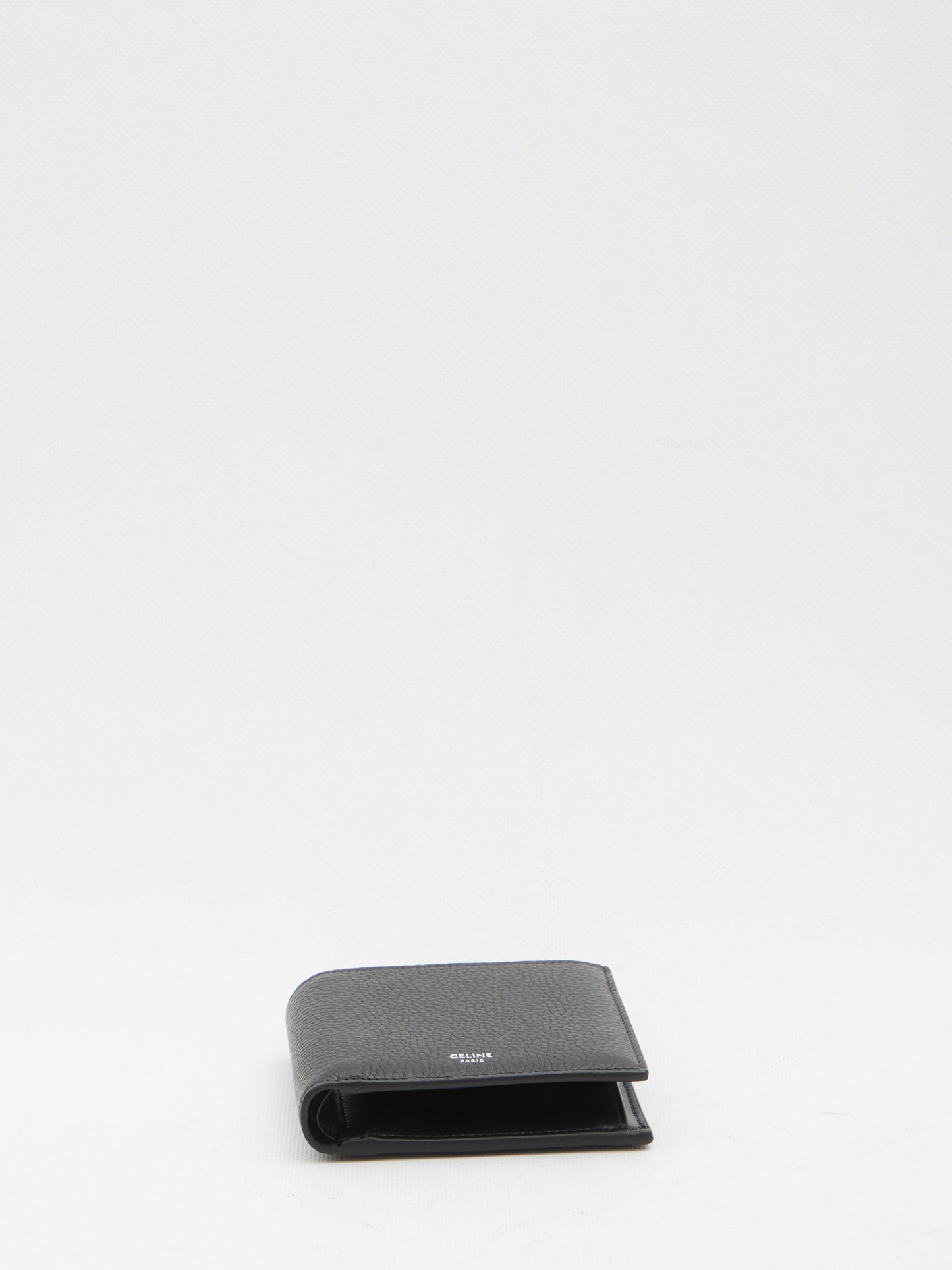 CELINE Mini Leather Bi-Fold Wallet