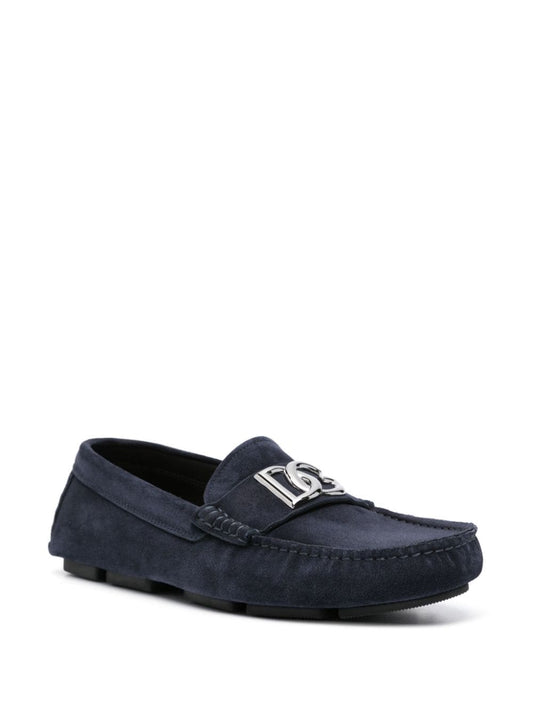 Dolce & Gabbana Suede Leather Driver Shoes