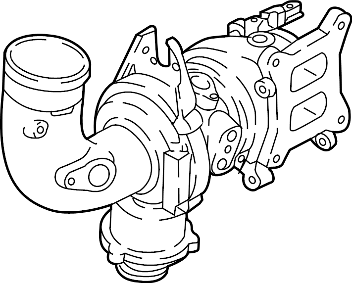 DAS MOTOR HAUS 06L145907D TURBOCHARGER 2.0L EA888 GEN 3 AUDI VW 2018-2022