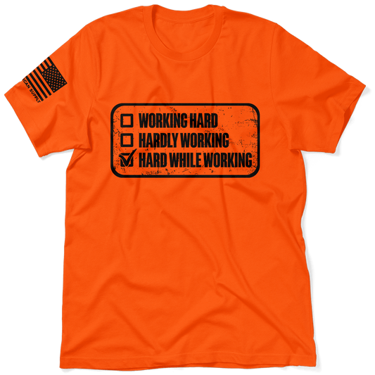 Working Hard - Safety T-Shirt — photo 2 of 3