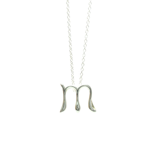 Tiffany Letter M · Sterling Silver
