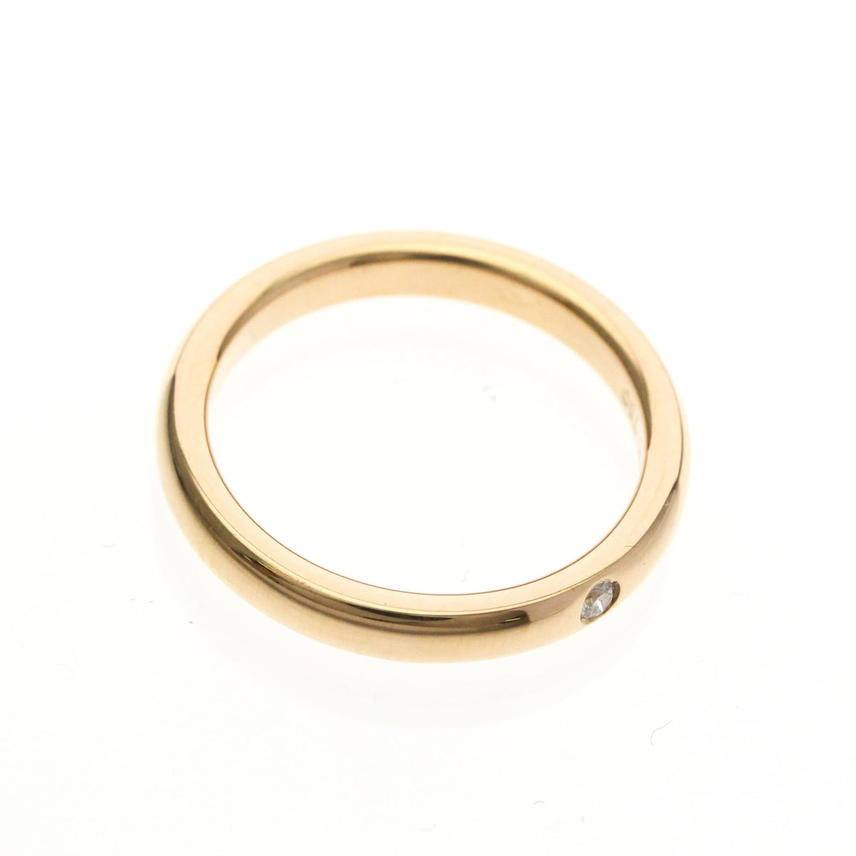Tiffany Stacking Band · Diamond · Rose Gold