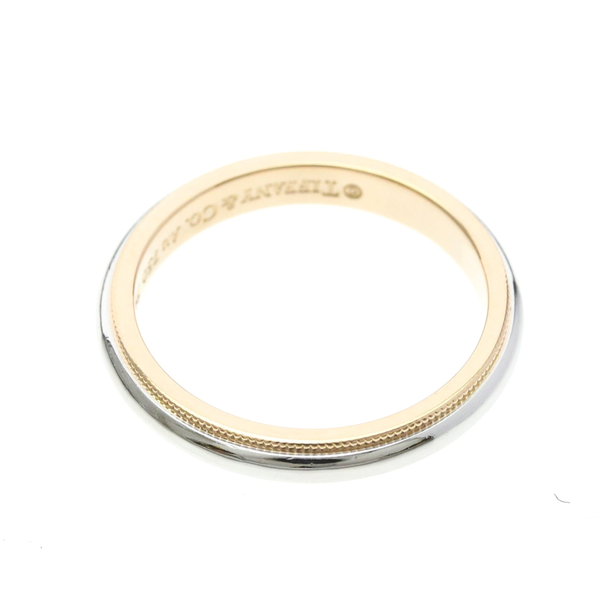 Tiffany Milgrain · Rose Gold & Platinum