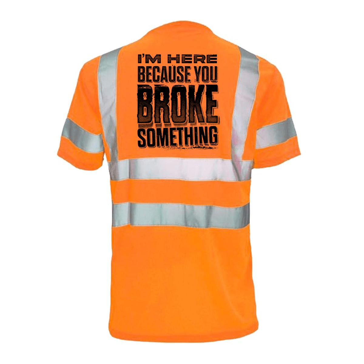 Broke Something - Reflective Safety T-Shirt — photo 2 of 2