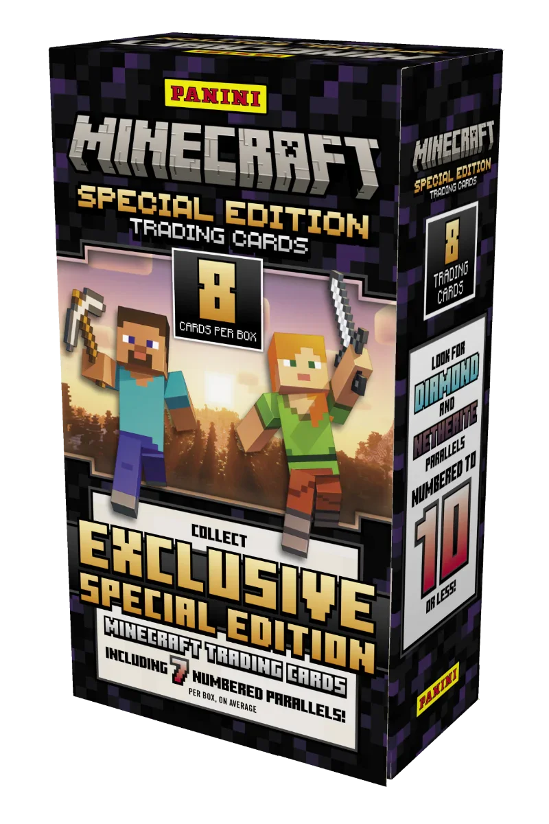 2025 Panini Minecraft Special Edition Trading Cards — Hobby Box
