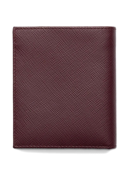 PRADA Mini Saffiano Leather Wallet - Compact Design