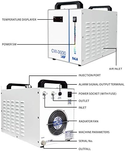 CW-3000 Water Chiller for PwnCNC Spindle Kits & Systems — photo 2 of 5