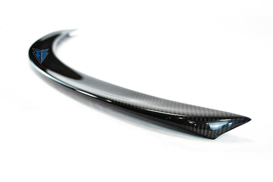2012-2026 Tesla Model S TK Style Carbon Fiber Trunk Spoiler | FYBR Aerodynamics — photo 2 of 4