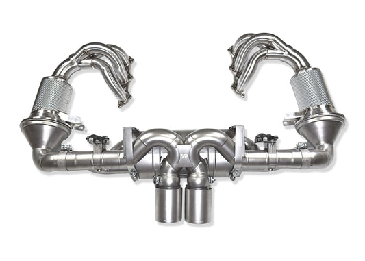 Porsche 992 GT3 / GT3 RS Titanium Exhaust System VANTA Edition - Yonristic Performance — photo 2 of 10