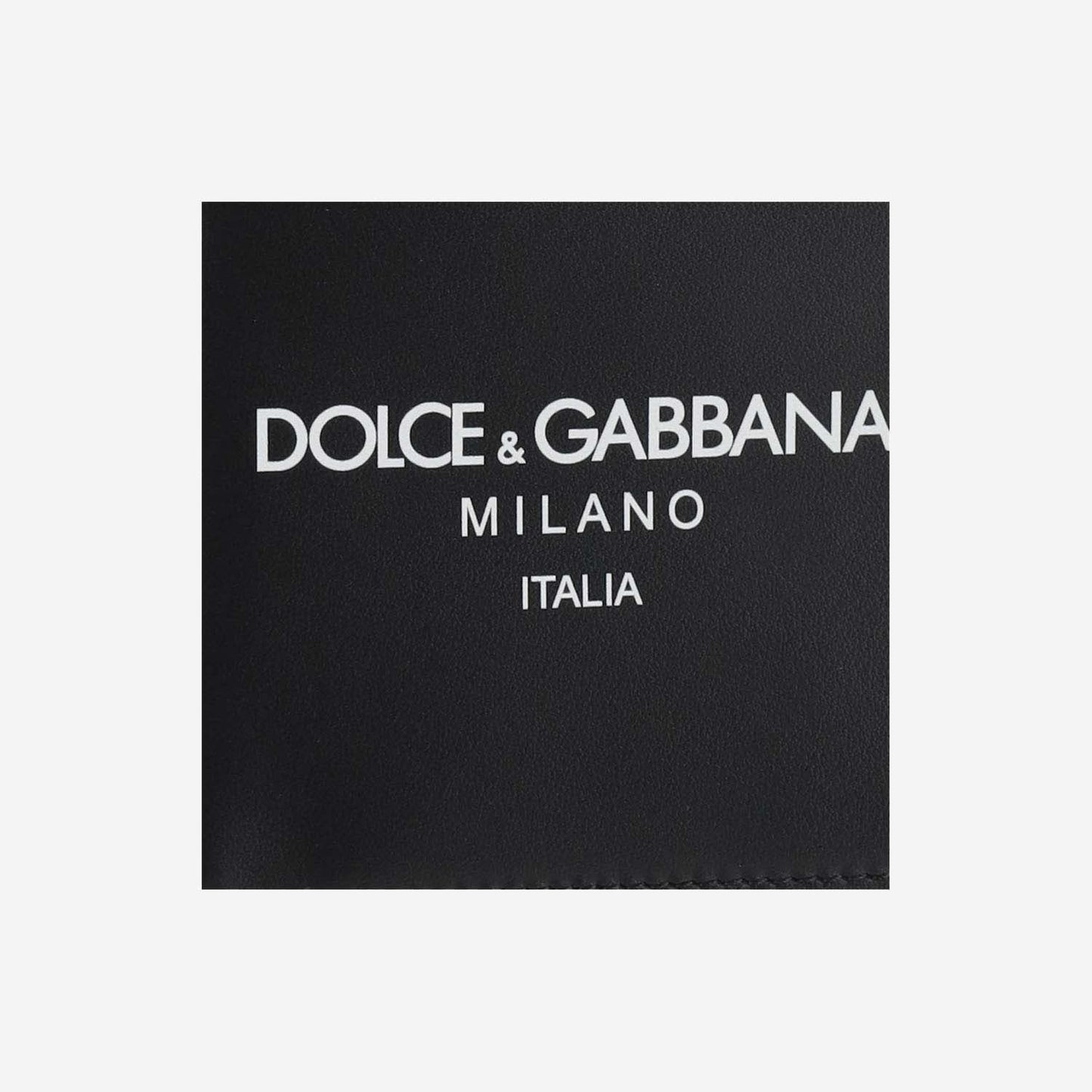 Dolce & Gabbana Calfskin Bifold Wallet With Logo