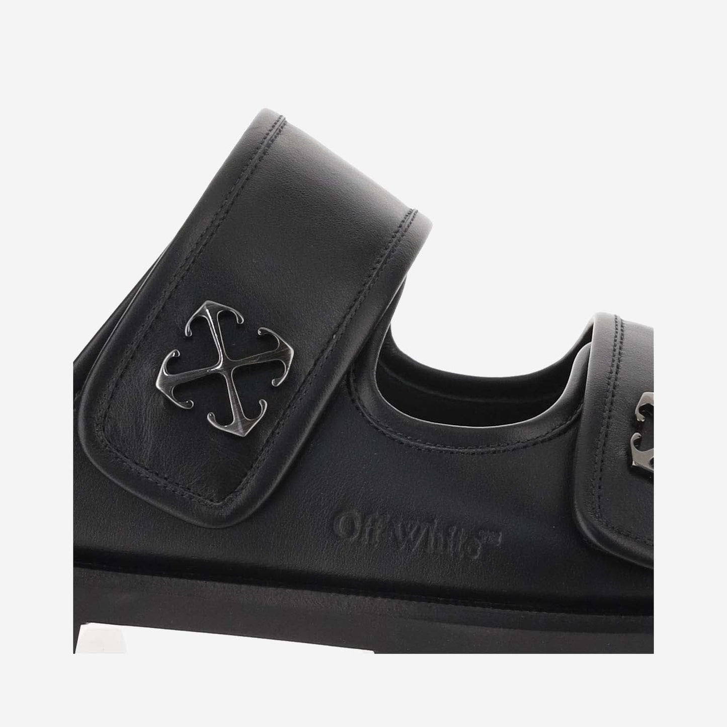 Off White Sandals Slip On Off White