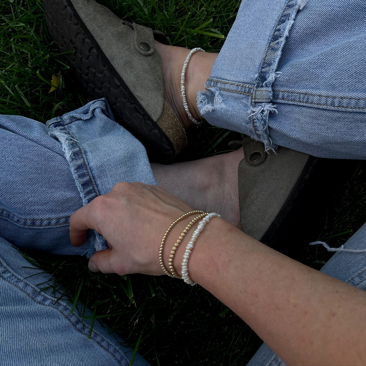 bri triple bracelet stack
