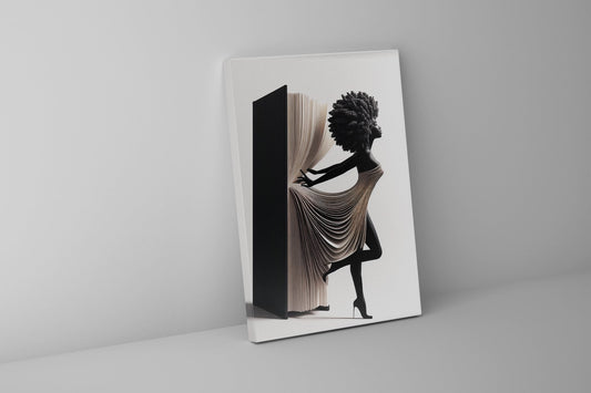 New Chapter – Contemporary Figurative Canvas Wall Art