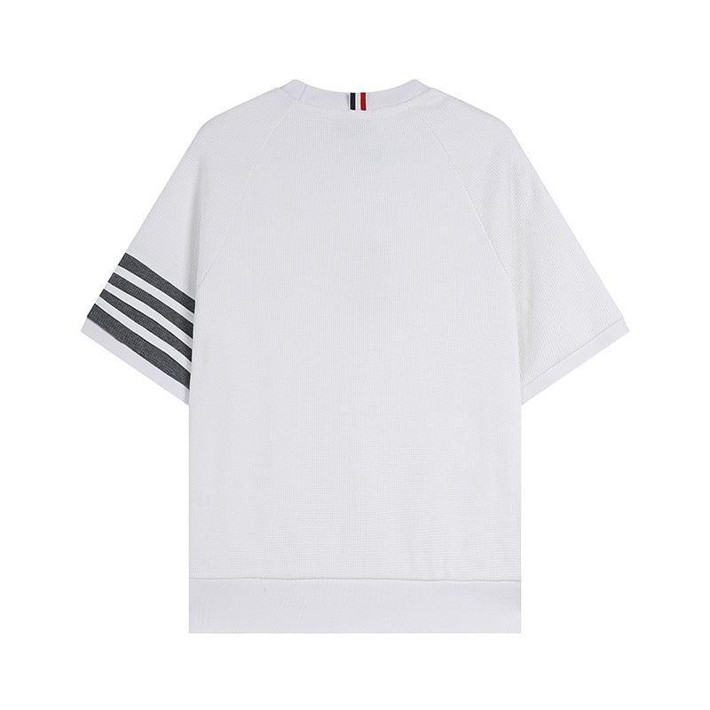 Thom Browne T-Shirt Without Collar 'White'