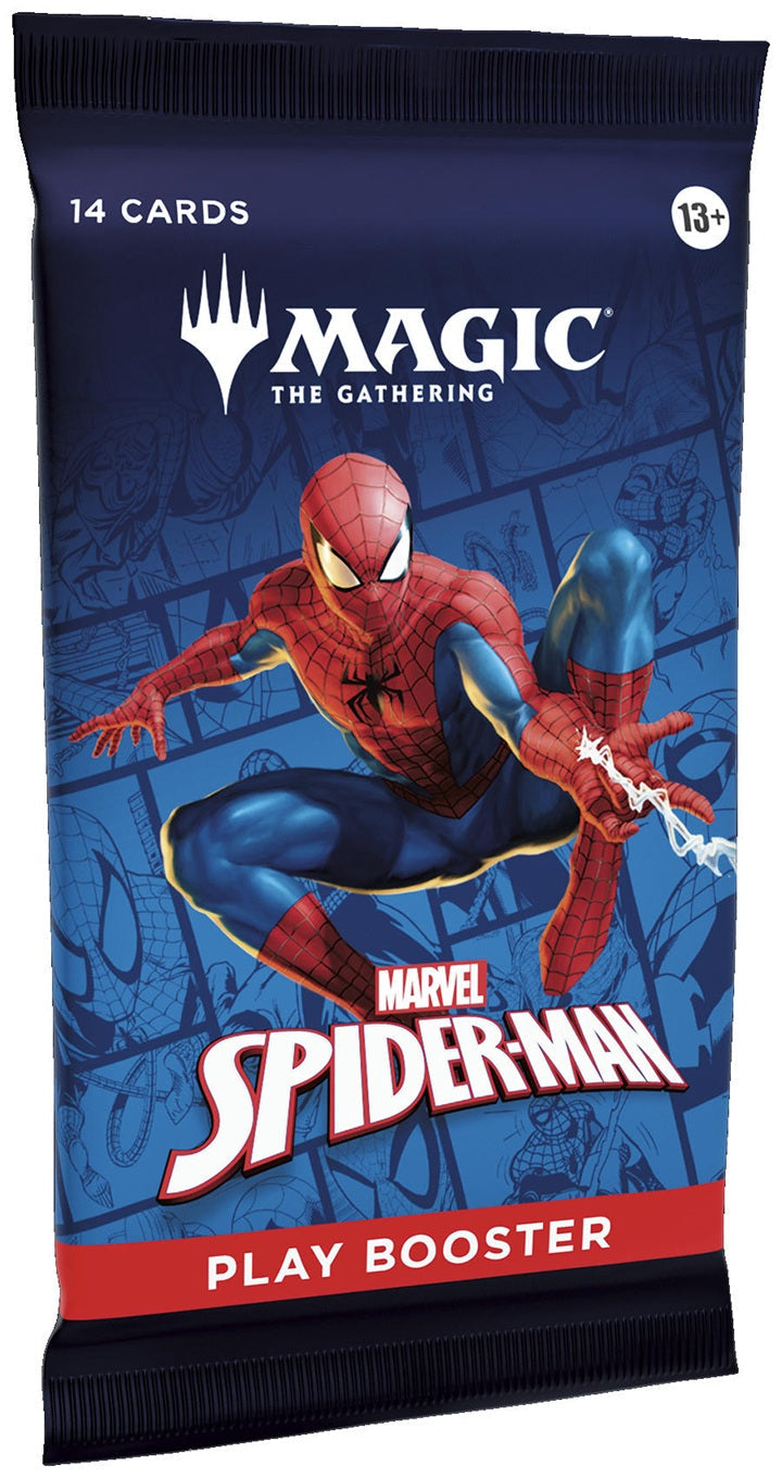 Magic: The Gathering Marvel Spider-Man Paquete de mejora de juego - Cartas coleccionables de MTG