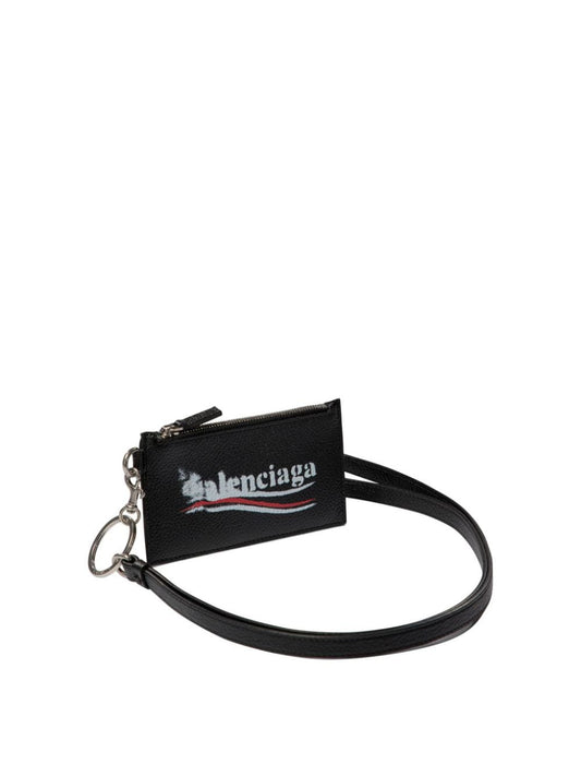 BALENCIAGA Mini Leather Card Case