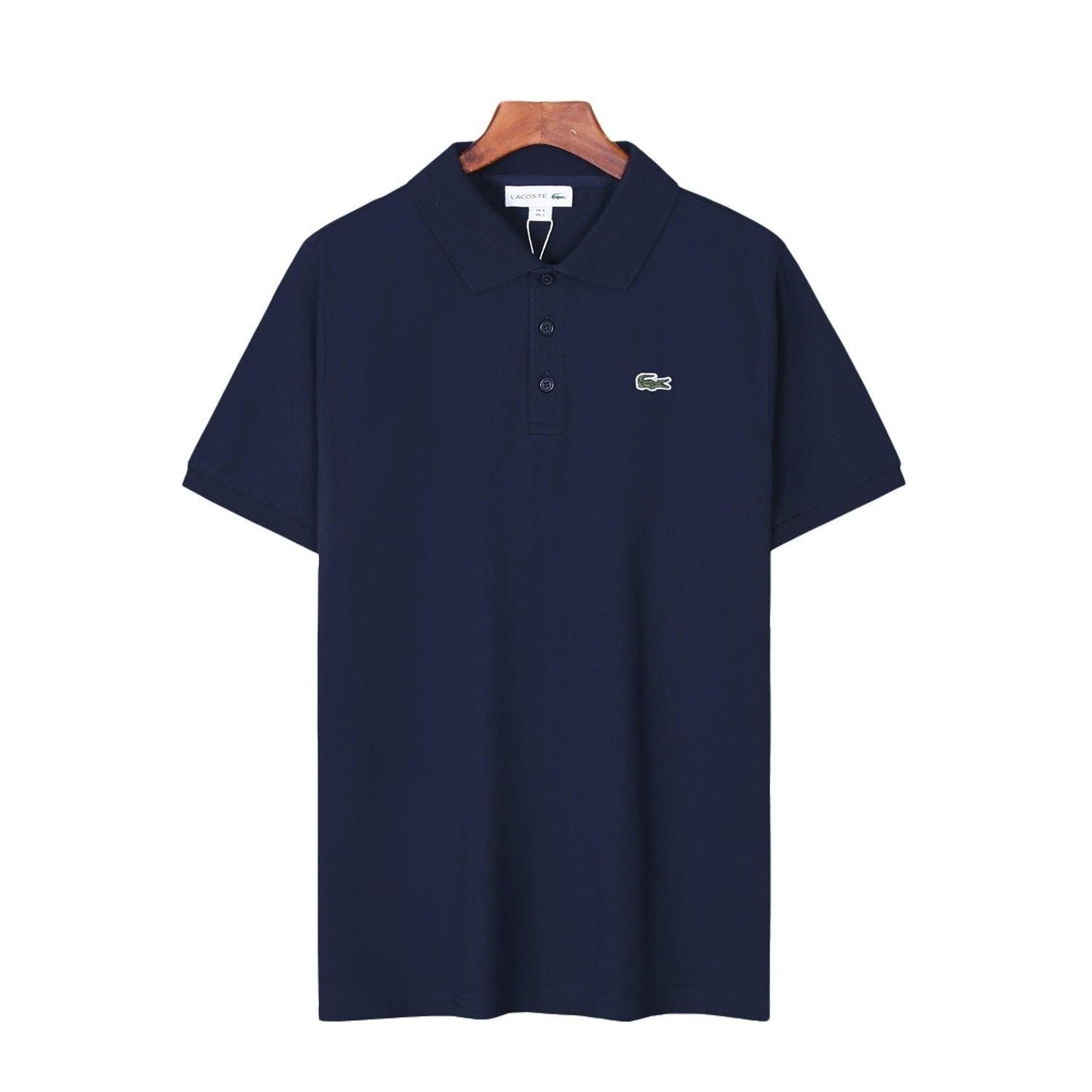 Lacoste Blue T-Shirt with Collar