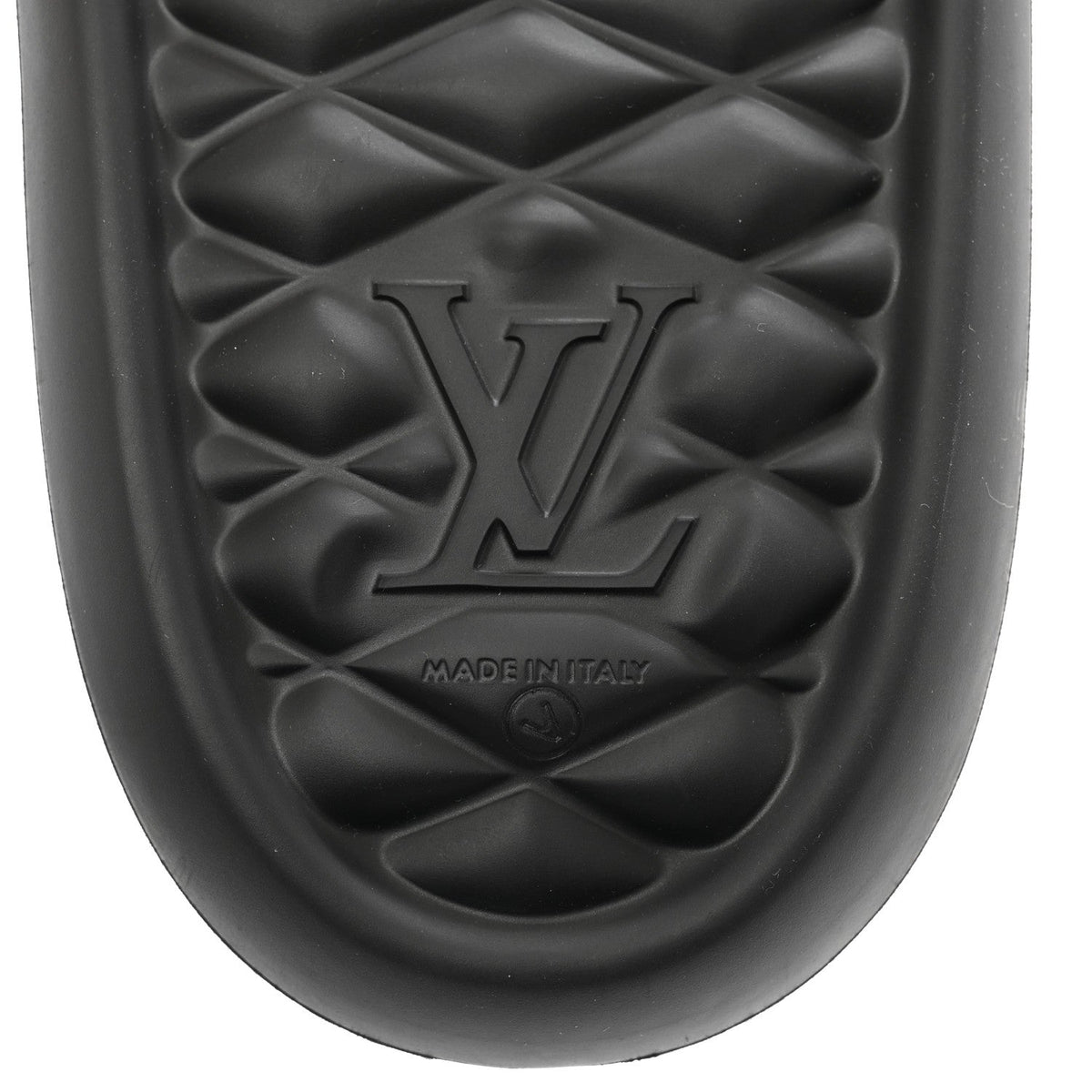 Louis Vuitton Rubber Monogram Men's Waterfront Mules 'Brown'