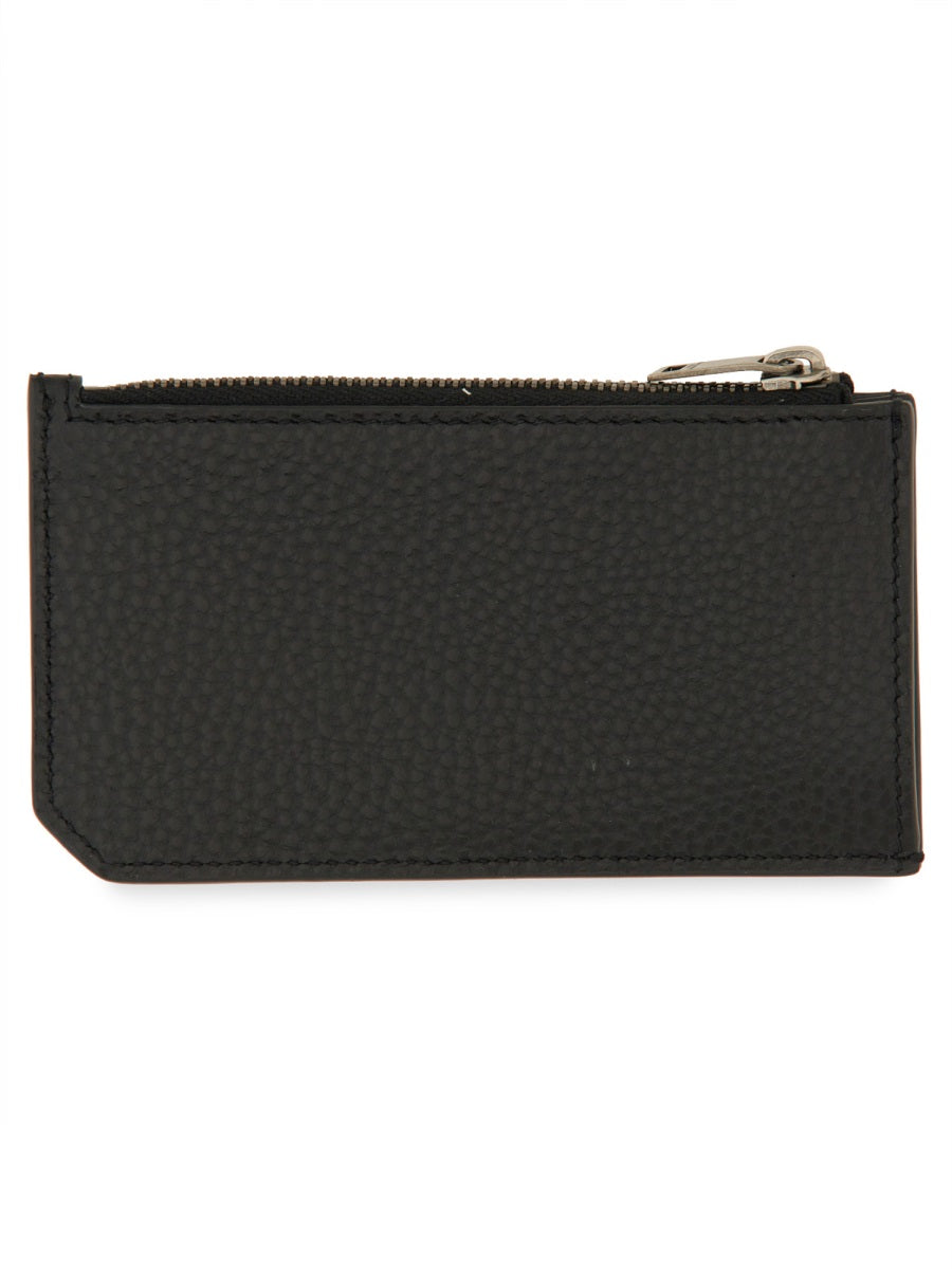 SAINT LAURENT Mini Fragments Card Holder
