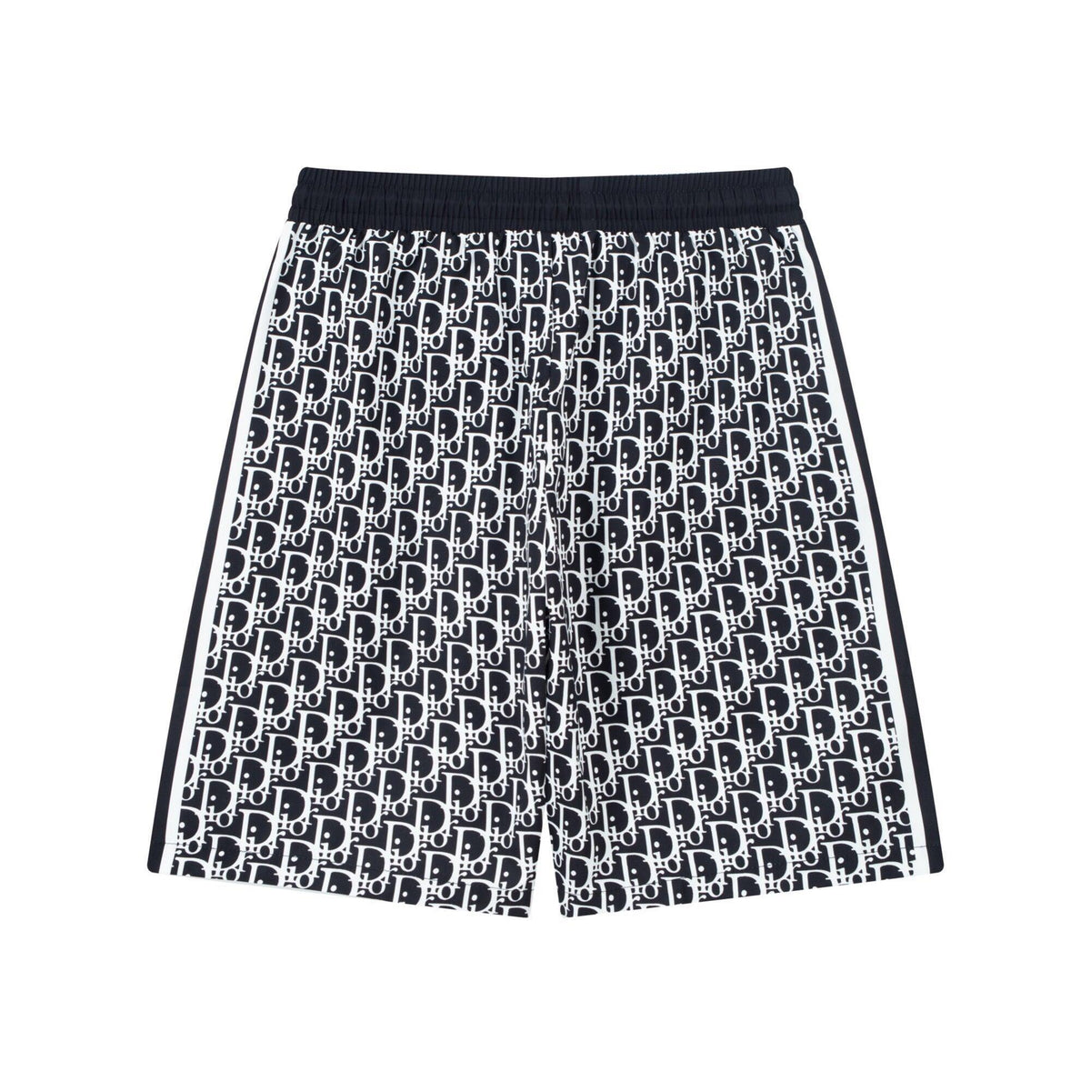 Dior Knit Basketball Shorts 'Black/White'