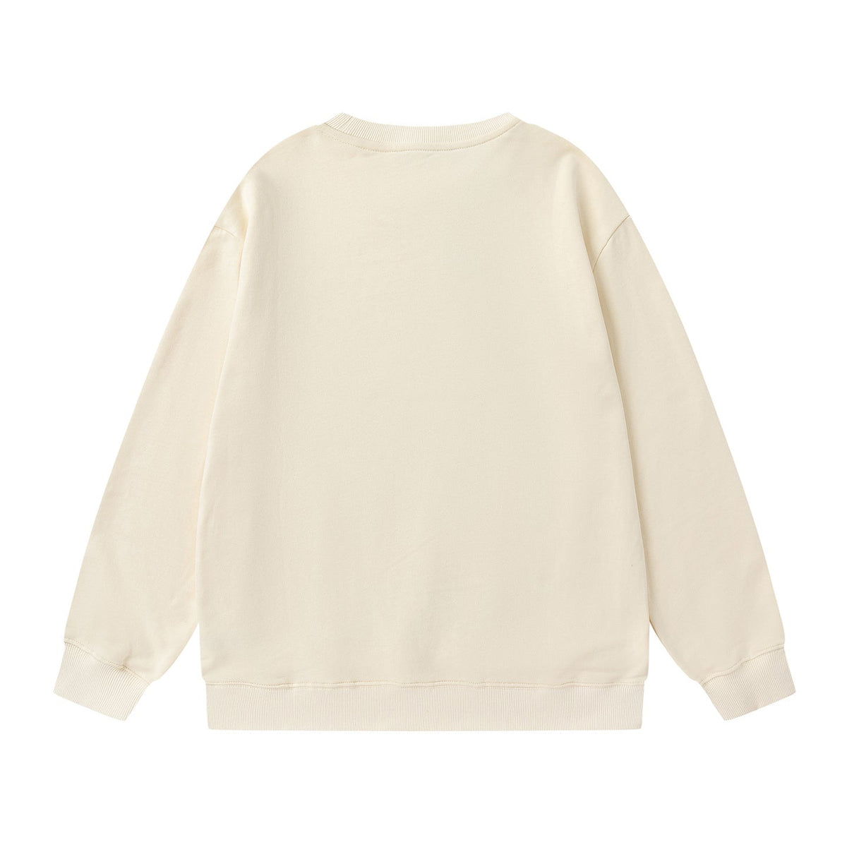 GUCCI Beige Cotton Jersey Sweatshirt New & Authentic