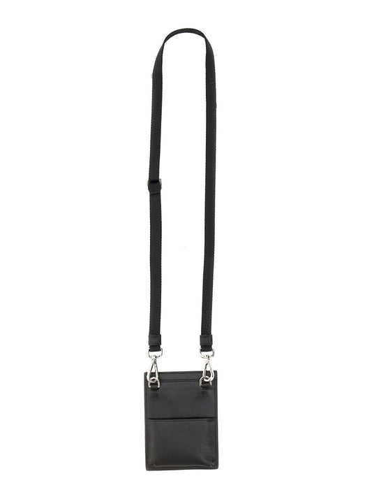 ALEXANDER MCQUEEN Mini Logo Print Card Holder