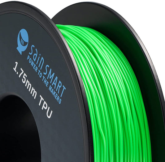 Neon Green, Cyberpunk Color TPU Filament 1.75mm 0.8kg/1.76lb — photo 2 of 7