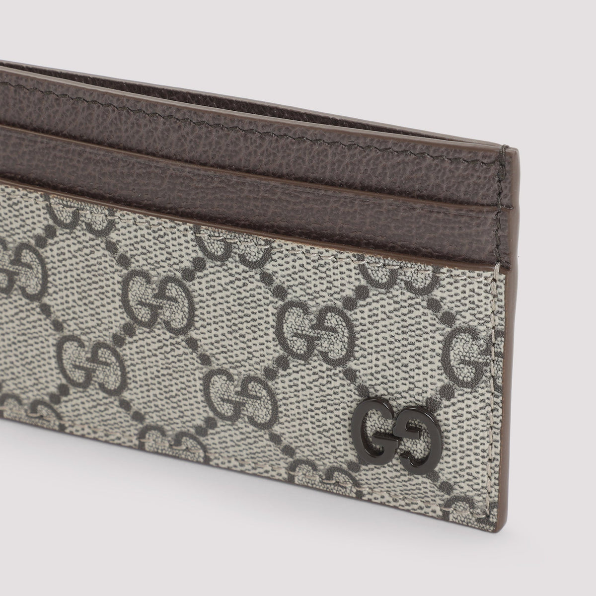 GUCCI Mini Supreme Textile Wallet