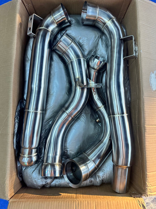 IRL AMG 2016-2020 M178 C190 GT GTS GTC GTR GT63 DOWNPIPE 4.0T — photo 2 of 5