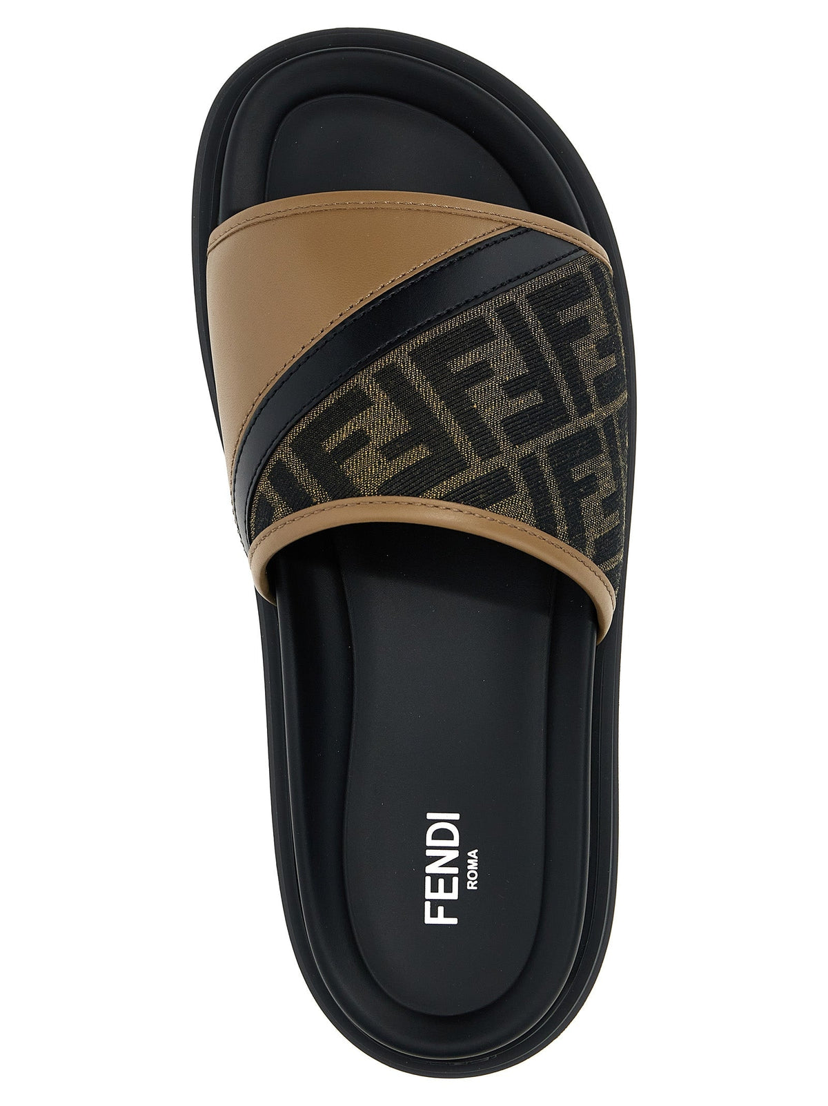 Fendi 'Fendi Diagonal' Sandals