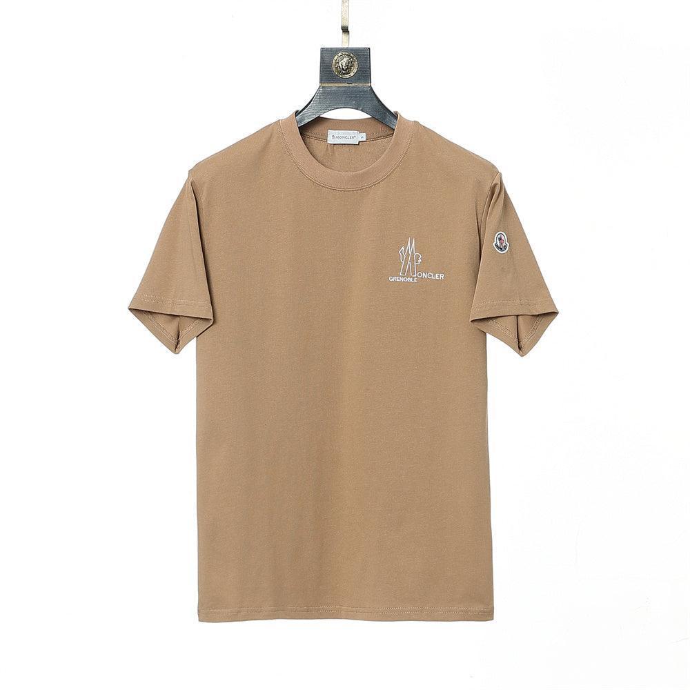 Moncler T-Shirt Without Collar 'Beige'