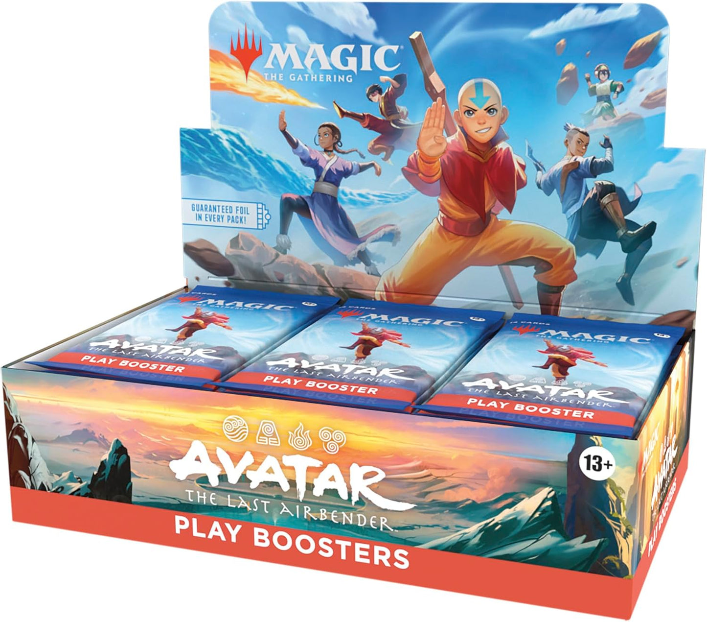 Magic The Gathering Avatar The Last Airbender sobre de mejora - MTG Universes Beyond