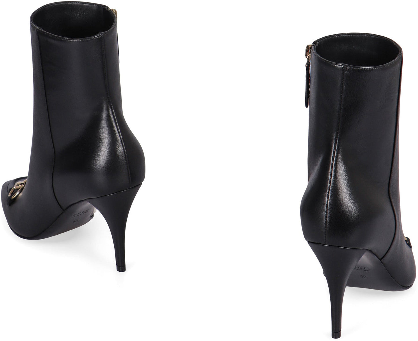 GUCCI Tapered High Heel Ankle Boots - 8.5 cm