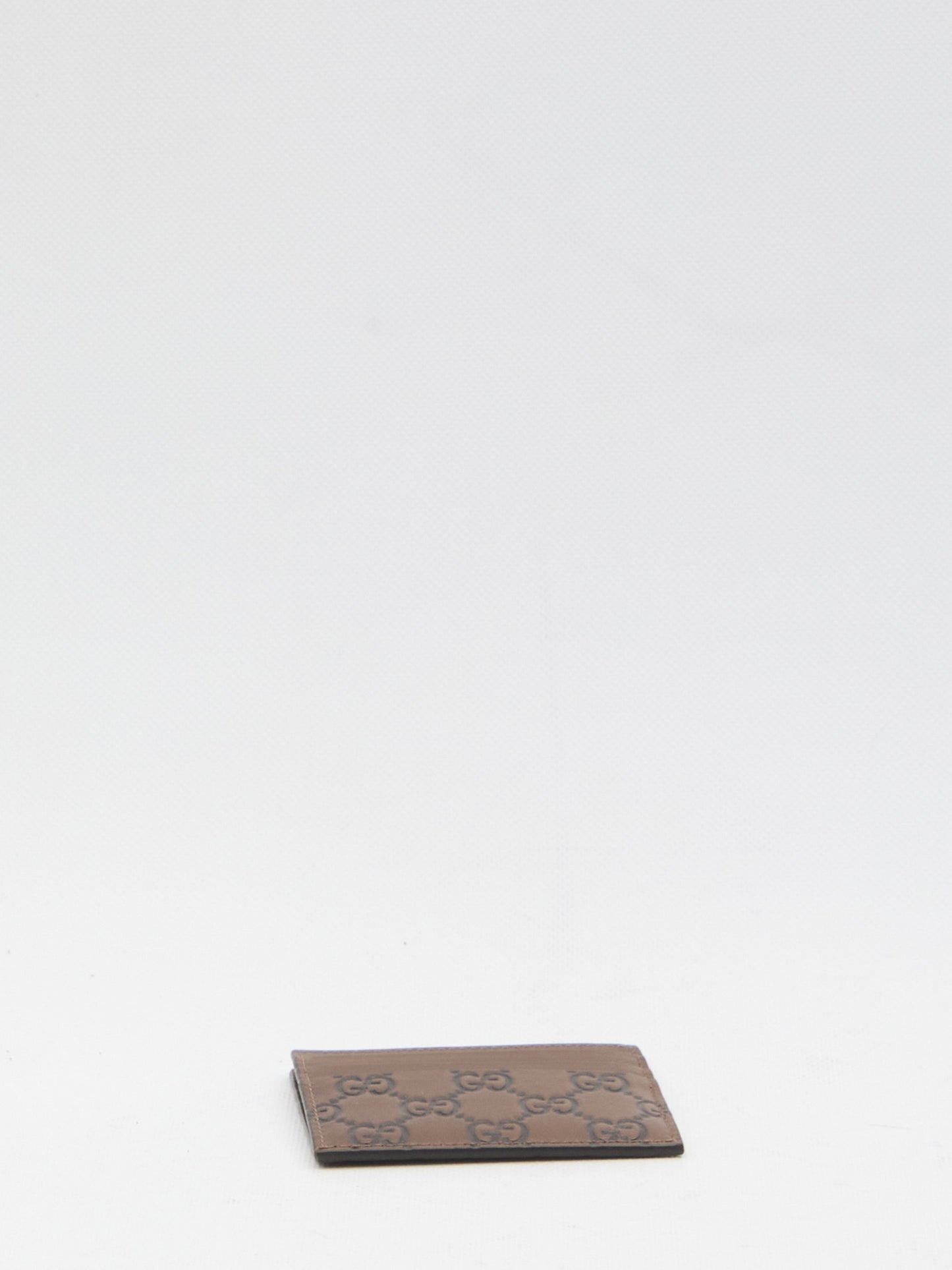 GUCCI Mini Emblem Card Holder with Six Slots