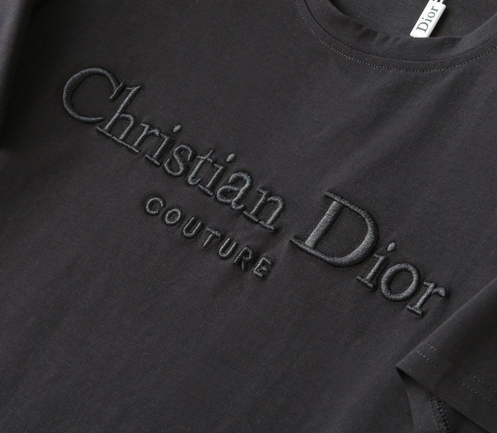 Dior T-Shirt Without Collar 'Black'