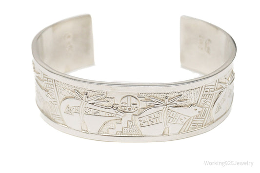 Vintage Carolyn Pollack Relios RMT Storyteller Sterling Silver Bracelet — photo 2 of 10