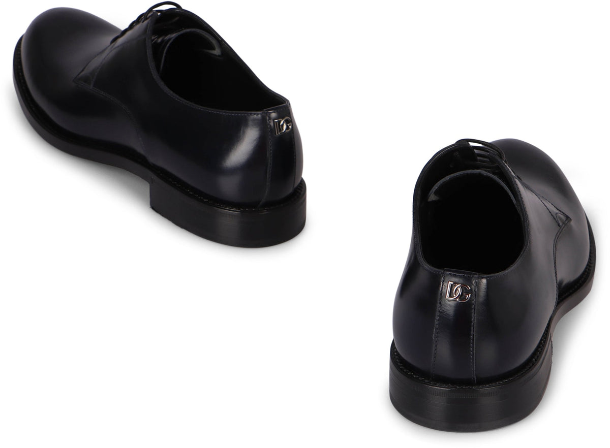 DOLCE & GABBANA Elegant Derby Dress Shoes for Men