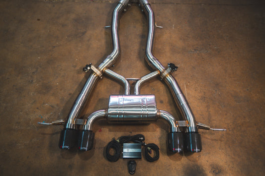 BMW G87 M2 Valved Sport Exhaust System — photo 2 of 10