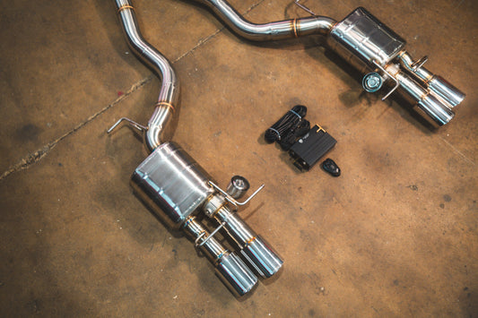 BMW E60 M5 Valved Sport Exhaust System — photo 2 of 10
