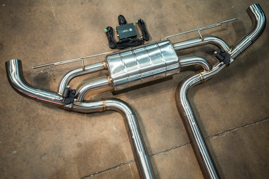 BMW X5/X6 G05 40i Valved Sport Exhaust System — photo 2 of 9