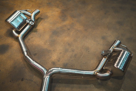 Mercedes Benz AMG GT43 Valved Sport Exhaust System — photo 2 of 10