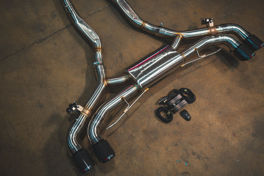 BMW X5M / X6M F95 / F96 VALVED SPORT EXHAUST SYSTEM — photo 2 of 10
